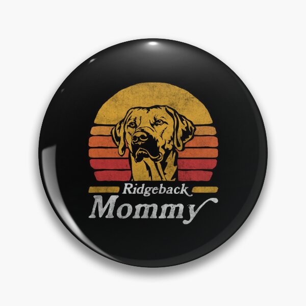 Item preview, Retro Vintage Rhodesian Ridgeback Mommy designed and sold by More Cute Dogs.