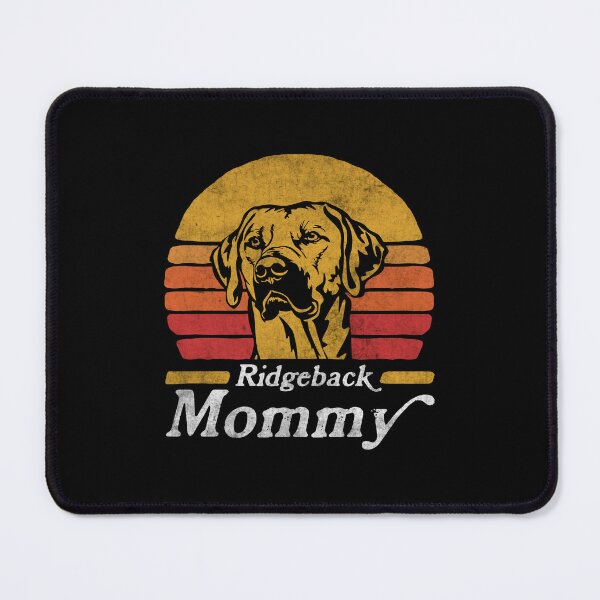 Item preview, Retro Vintage Rhodesian Ridgeback Mommy designed and sold by More Cute Dogs.
