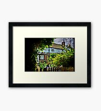 Cottage Garden Framed Print