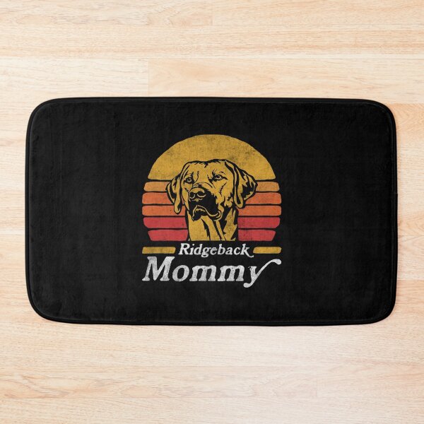 Item preview, Retro Vintage Rhodesian Ridgeback Mommy designed and sold by More Cute Dogs.