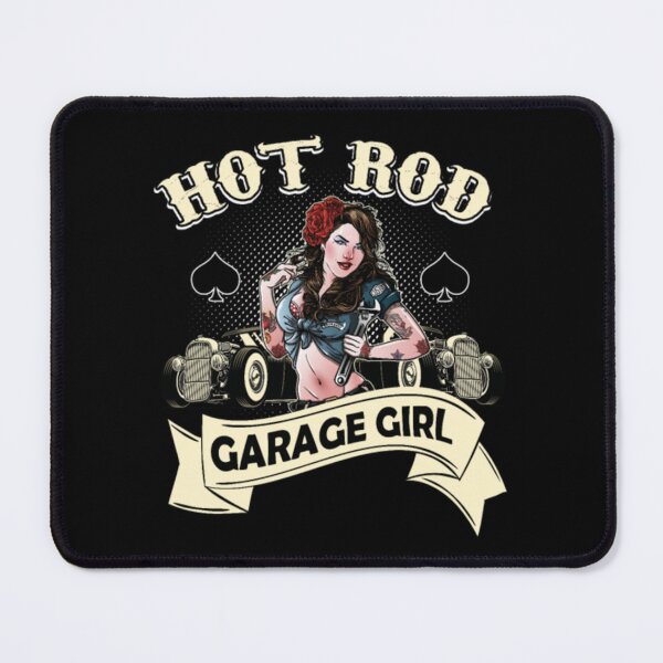 Item preview, Hot Rod Chick Pin up Girl Rockabilly designed and sold by MatthijsSteke.