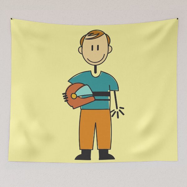 Item preview, Man Holding Helmet designed and sold by SpecAli.