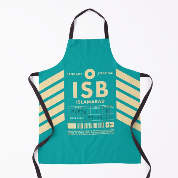 Item preview, Luggage Tag D - ISB Islamabad Pakistan designed and sold by VoodooCircus.