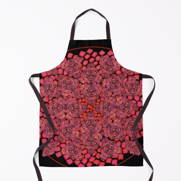 Item preview, Red Sky Cube Mandala Cacophony & CircleVisions (R) designed and sold by createVisions.