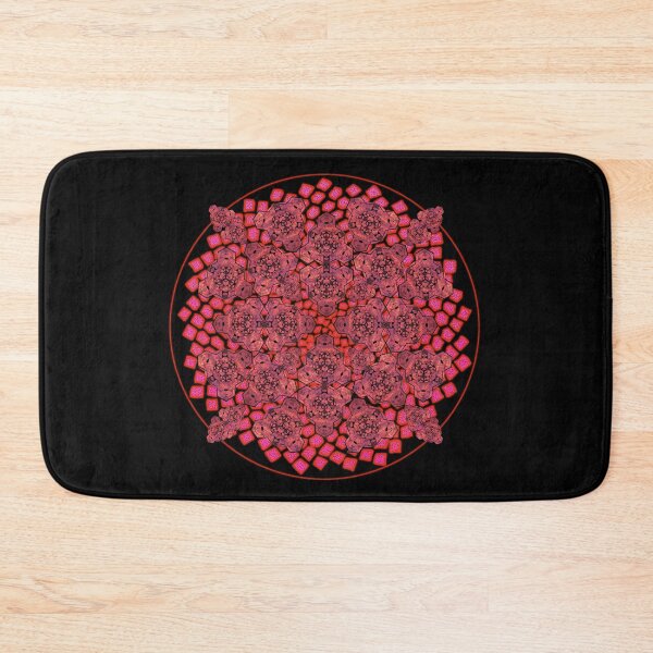 Item preview, Red Sky Cube Mandala Cacophony & CircleVisions (R) designed and sold by createVisions.