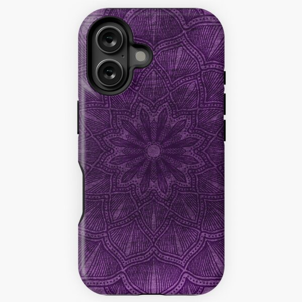Vista previa del artículo con la obra «mandala morado», diseñado y vendido por Anna  Huijgen.