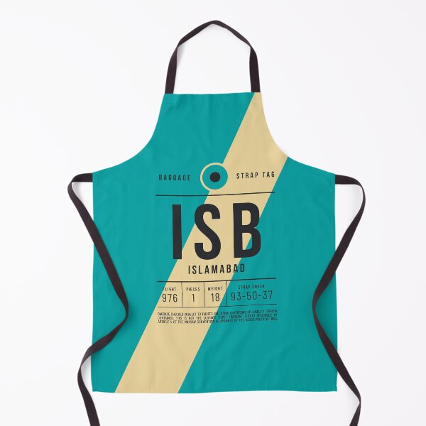 Item preview, Luggage Tag E - ISB Islamabad Pakistan designed and sold by VoodooCircus.