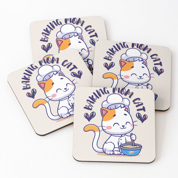 Item preview, Baking Mom Cat Funny Baking Cat Funny Gift for Cat Lover  designed and sold by designerpriti.