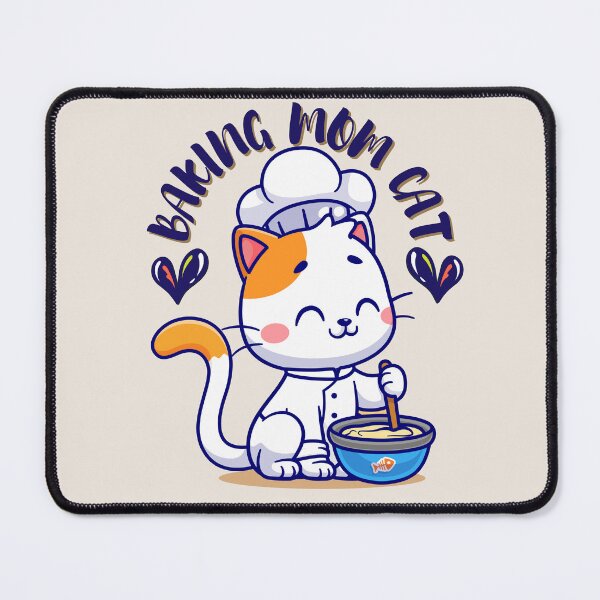 Item preview, Baking Mom Cat Funny Baking Cat Funny Gift for Cat Lover  designed and sold by designerpriti.