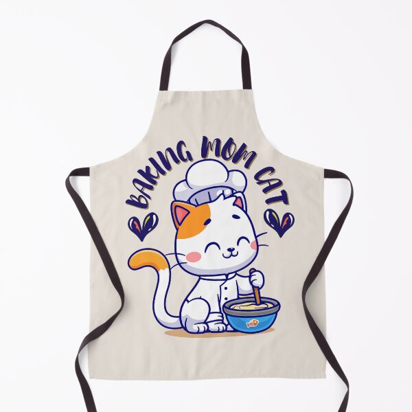 Item preview, Baking Mom Cat Funny Baking Cat Funny Gift for Cat Lover designed and sold by designerpriti.