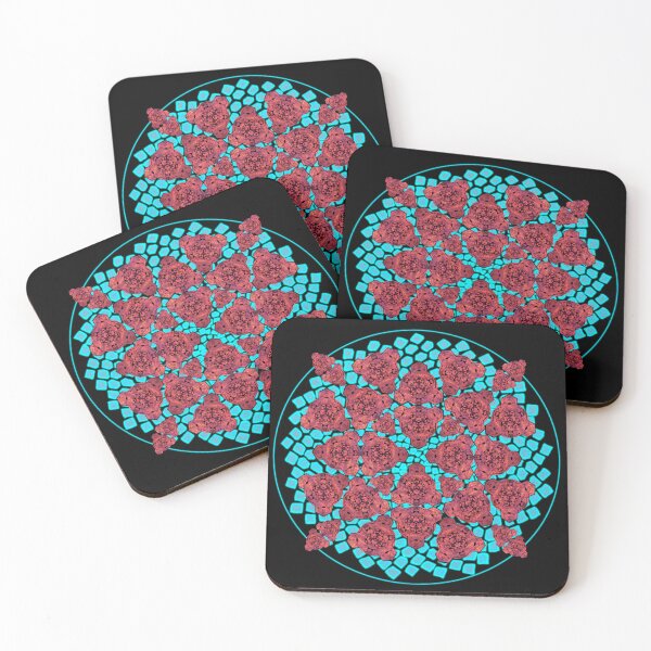 Item preview, Red Sky Cube Mandala Cacophony & CircleVisions (T) designed and sold by createVisions.
