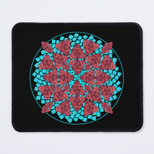 Item preview, Red Sky Cube Mandala Cacophony & CircleVisions (T) designed and sold by createVisions.