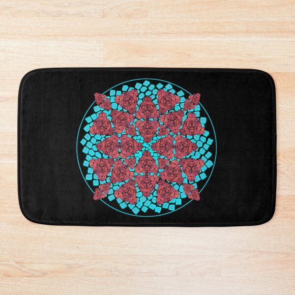 Item preview, Red Sky Cube Mandala Cacophony & CircleVisions (T) designed and sold by createVisions.