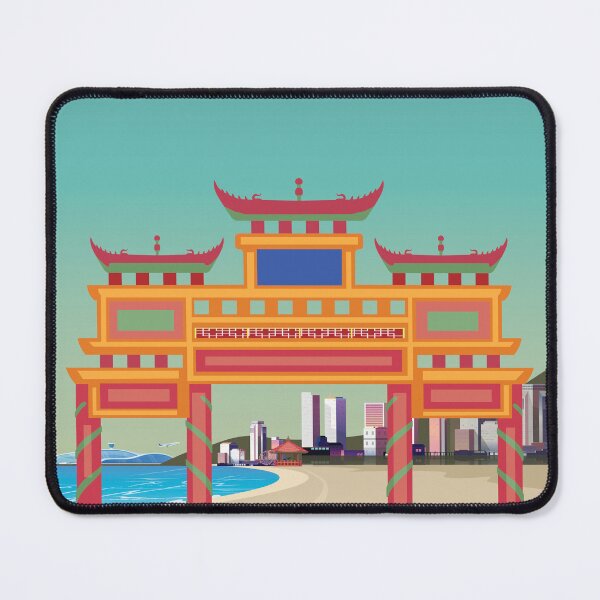 Artikelvorschau, Korea Incheon Reiseplakat Südkorea entworfen und verkauft von Arctic frame studio.