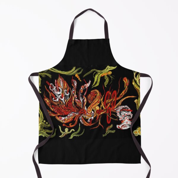 Item preview, Chthonic Petrykivka - black designed and sold by AerachnaNagren.