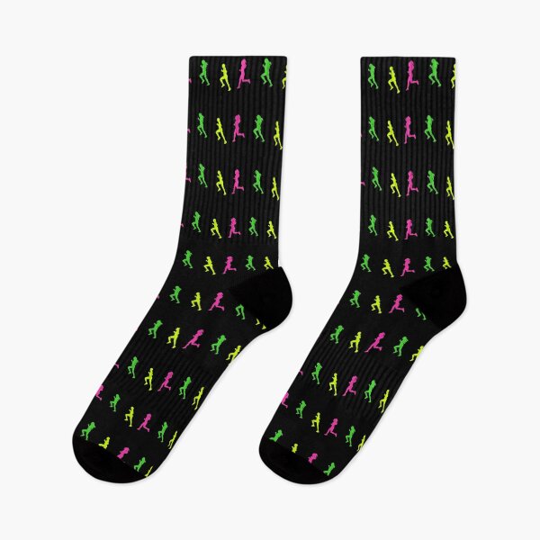 Item preview, Neon Long Distance Runners designed and sold by TheScraggyBeard.