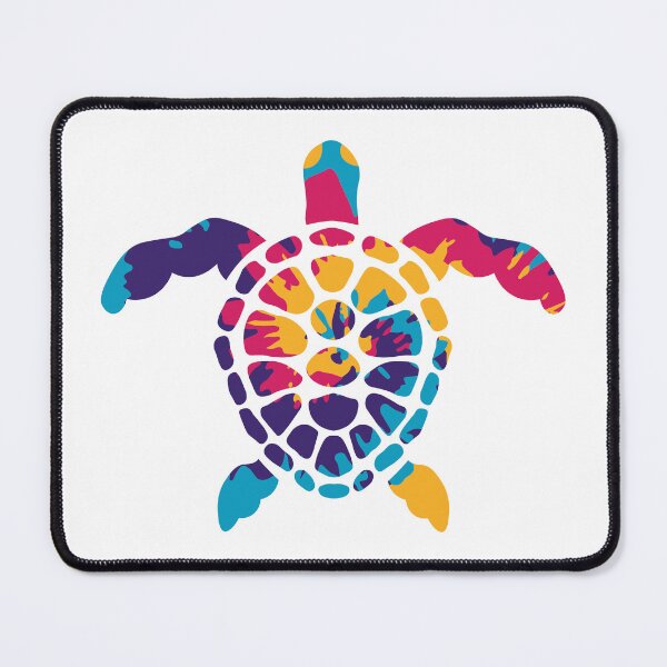 Item preview, Hawaiian Tie Dye Sea Turtle designed and sold by kapiks.