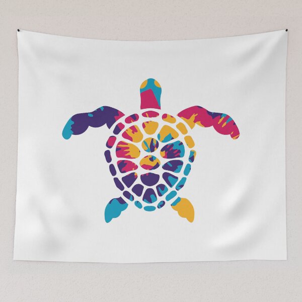 Item preview, Hawaiian Tie Dye Sea Turtle designed and sold by kapiks.