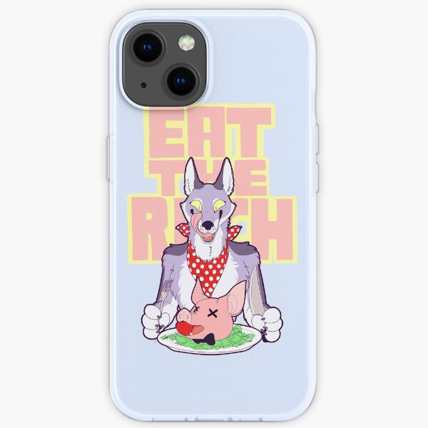 EAT THE RICH (Pastel) iPhone Soft Case