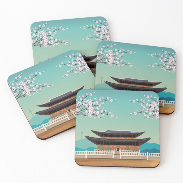 Item preview, Seoul Korea south Korea travel poster designed and sold by Arctic frame studio.