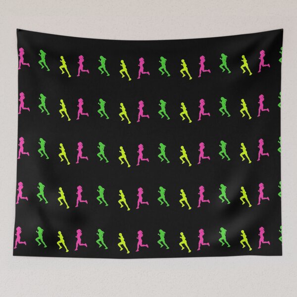 Item preview, Neon Long Distance Runners designed and sold by TheScraggyBeard.