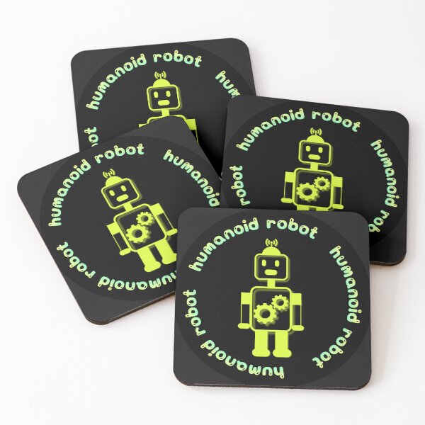 Item preview, humanoid robot,fluorescent color designed and sold by zzzozzo.