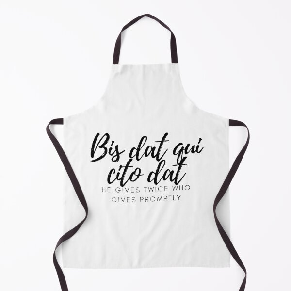 Item preview, Bis dat qui cito dat. - He gives twice who gives promptly. designed and sold by Univers Gifts.