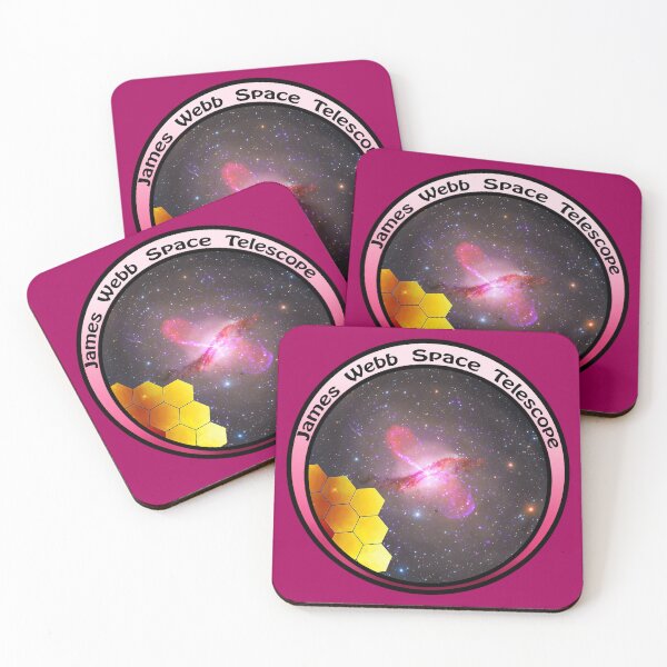 Item preview, JWST James Webb Telescope - Centaurus A, magenta designed and sold by Kestrelle.