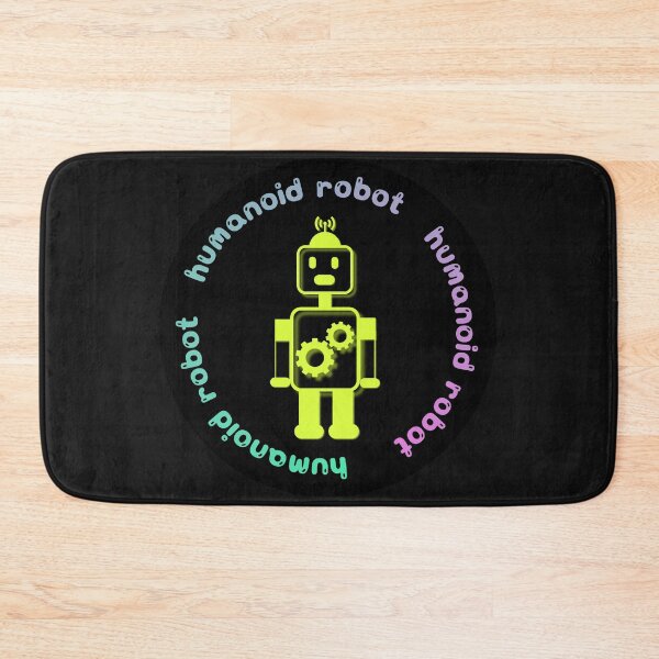Item preview, humanoid robot,fluorescent color designed and sold by zzzozzo.