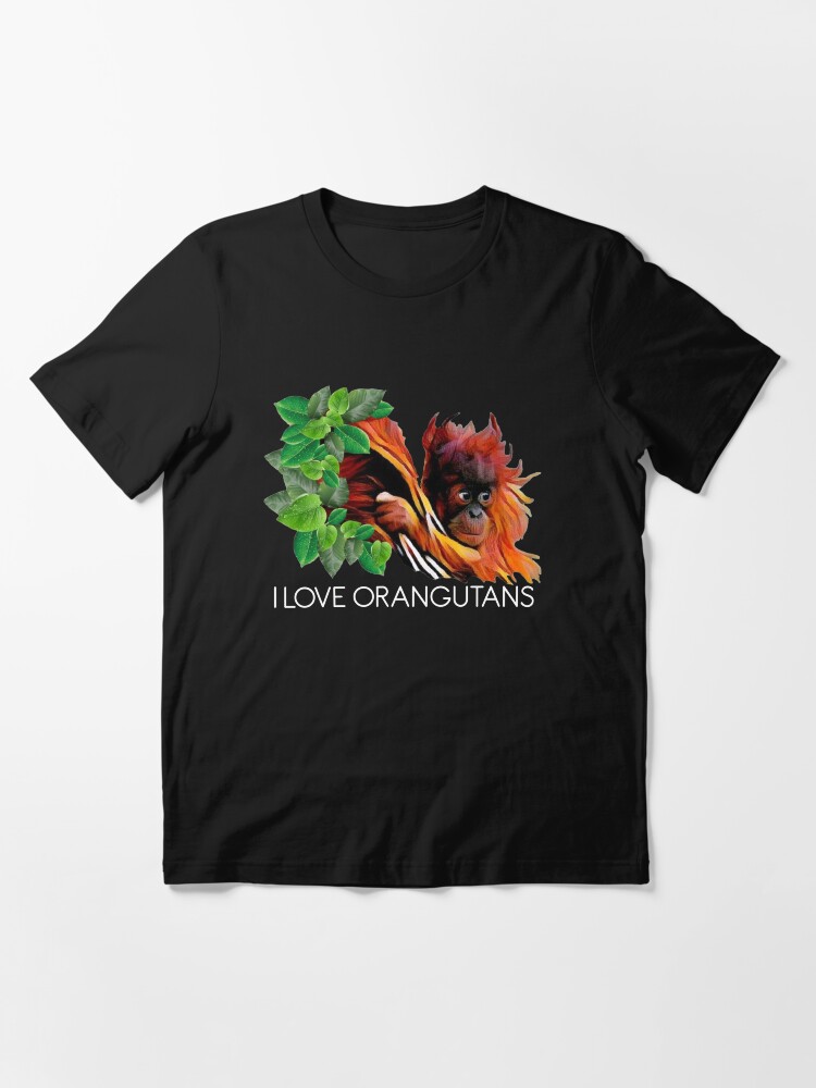 Alternate view of POI - I Love orangutans Essential T-Shirt