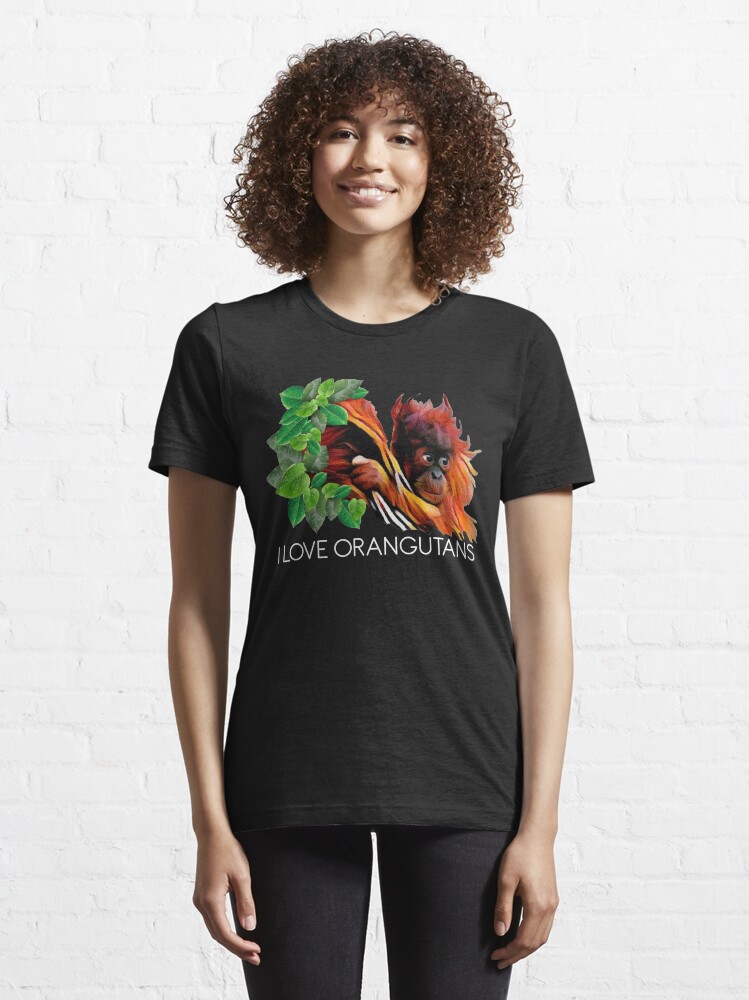Alternate view of POI - I Love orangutans Essential T-Shirt