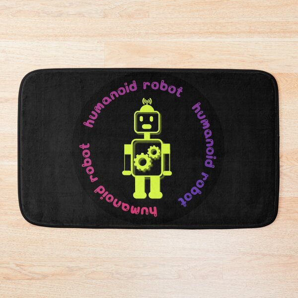 Item preview, humanoid robot,fluorescent color designed and sold by zzzozzo.