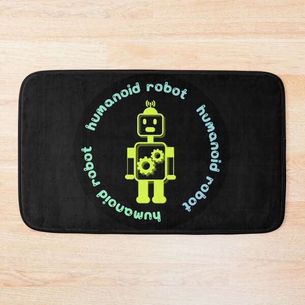 Item preview, humanoid robot,fluorescent color designed and sold by zzzozzo.