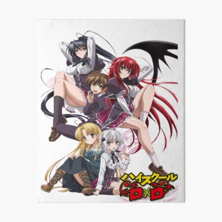 High School DxD Group Art Board Print for Sale by aventi24