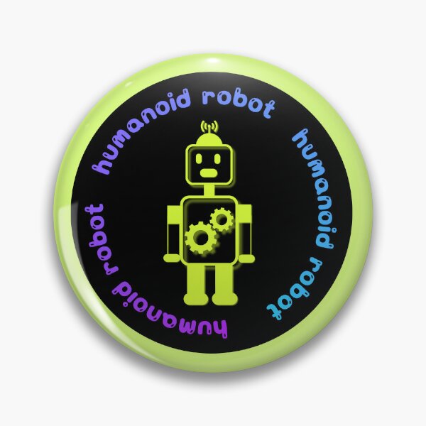 Item preview, humanoid robot,fluorescent color designed and sold by zzzozzo.