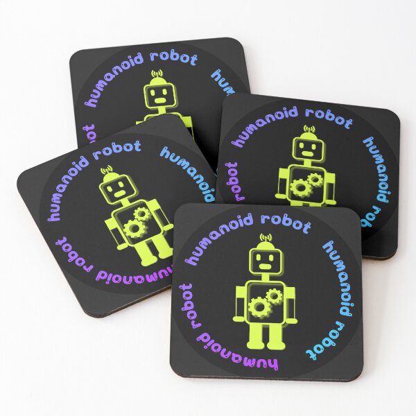 Item preview, humanoid robot,fluorescent color designed and sold by zzzozzo.