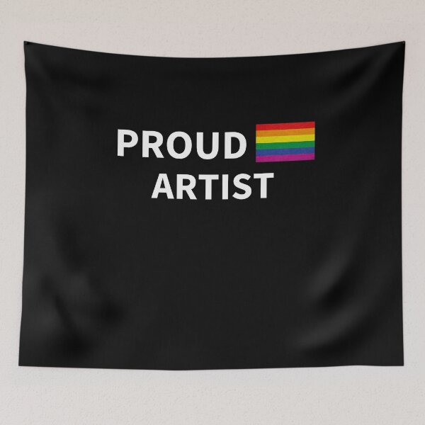 Item preview, Proud Artist LGBT Rainbow designed and sold by razvigod.