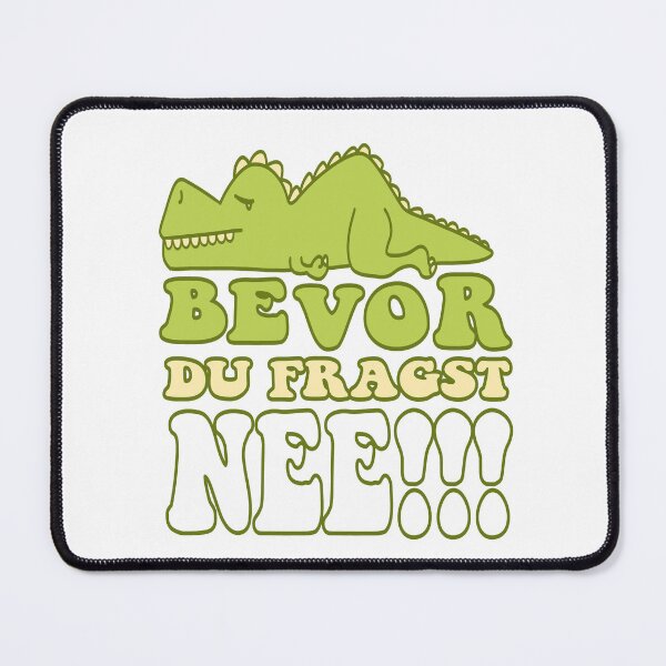 Item preview, Bevor du fragst Nein lustiges Krokodil designed and sold by smarayoung.