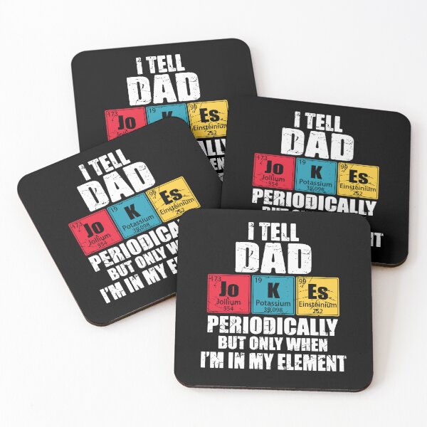 Item preview, I Tell Dad Jokes Periodically Periodic Table Elements designed and sold by TravelScientist.