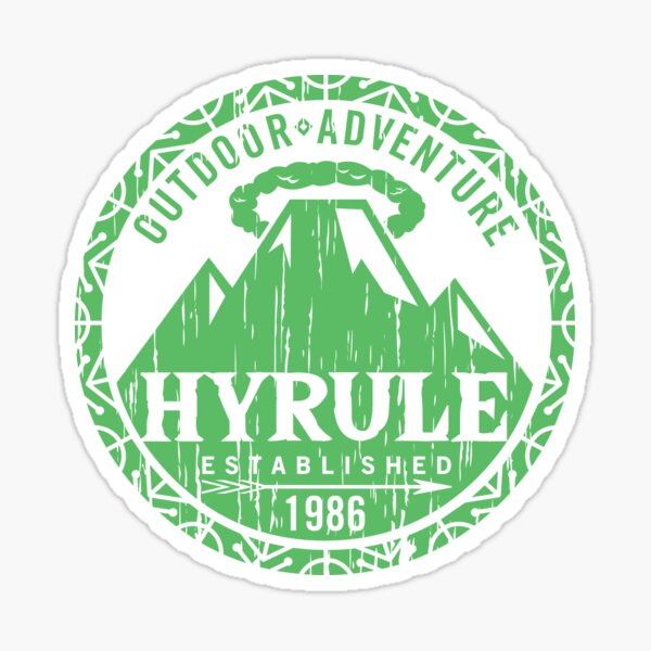 Hyrule Outdoor Adventure Sticker