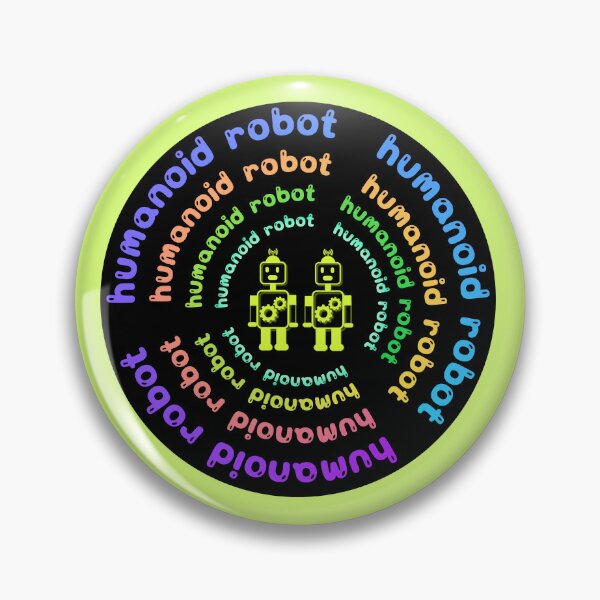 Item preview, humanoid robot,fluorescent color designed and sold by zzzozzo.