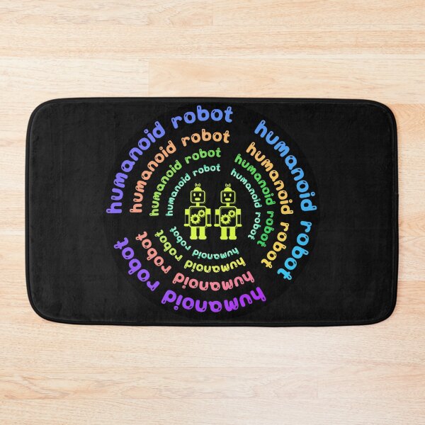 Item preview, humanoid robot,fluorescent color designed and sold by zzzozzo.