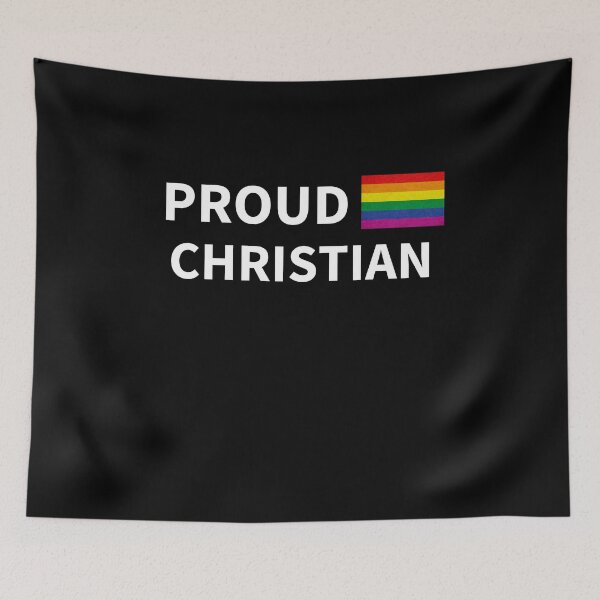 Item preview, Proud Christian LGBT Rainbow designed and sold by razvigod.