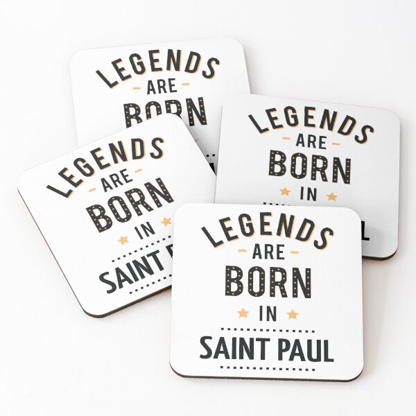 Item preview, Legends Are Born In Saint Paul designed and sold by GoodVibesWX9.
