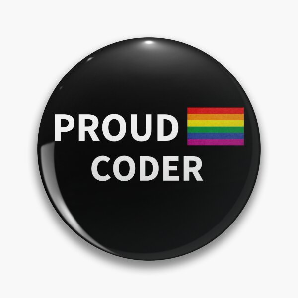 Item preview, Proud Coder LGBT Rainbow designed and sold by razvigod.