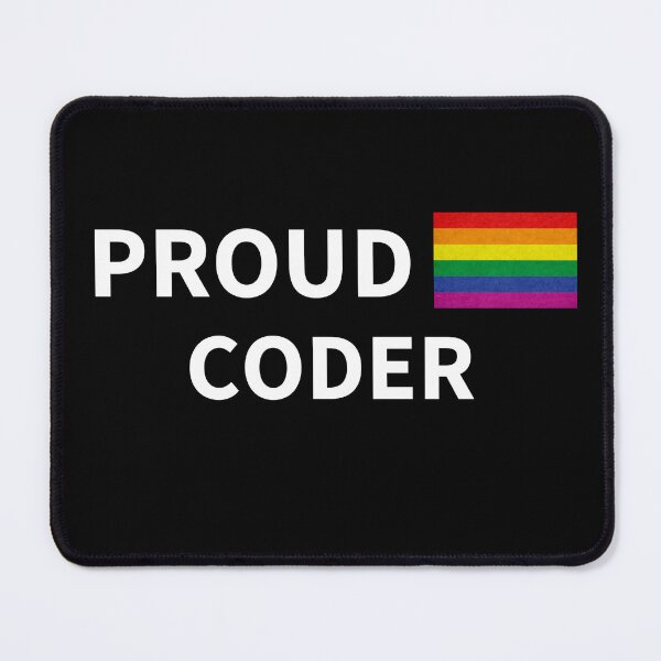 Item preview, Proud Coder LGBT Rainbow designed and sold by razvigod.