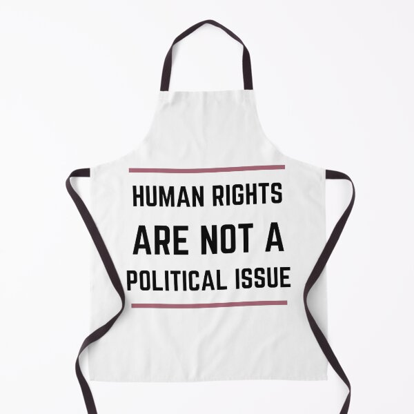 Item preview, Human Rights are NOT a Political Issue - Human Rights Stickers designed and sold by shalakacreats.