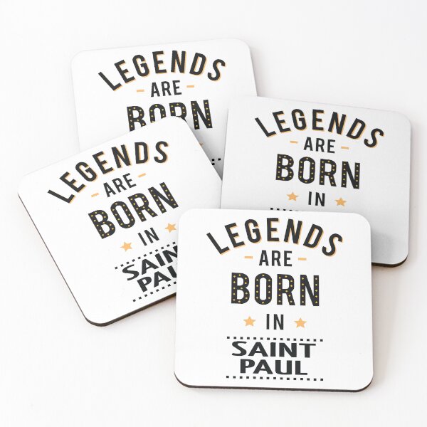 Item preview, Legends Are Born In Saint Paul designed and sold by GoodVibesWX9.