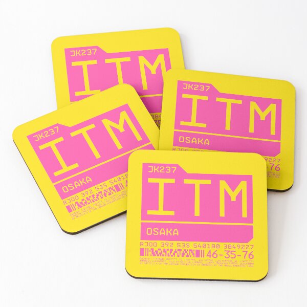 Item preview, Luggage Tag C - ITM Osaka Japan designed and sold by VoodooCircus.