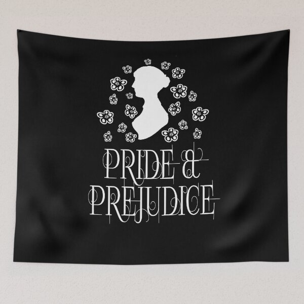 Item preview,  Jane Austen Pride and Prejudice Quotes Romantic Novel designed and sold by TopTeeShop.